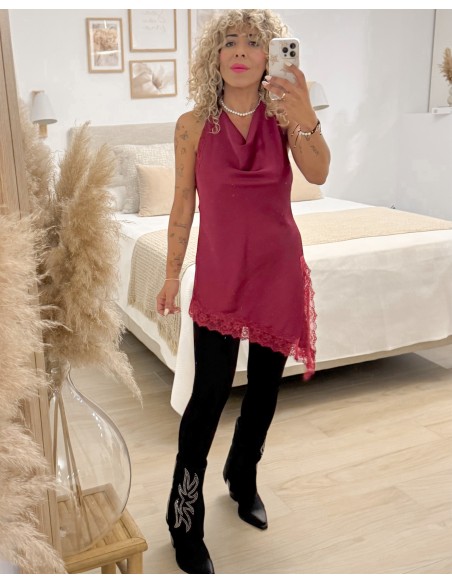 TOP LENCERO ASIMÉTRICO