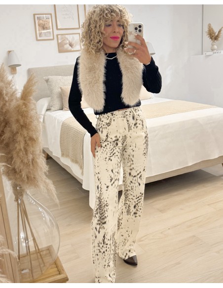 PANTALÓN VAQUERO MANCHAS