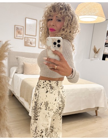 PANTALÓN VAQUERO MANCHAS