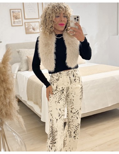 PANTALÓN VAQUERO MANCHAS