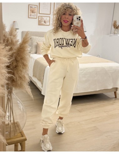 PANTALÓN DEPORTIVO FORRADO BEIG