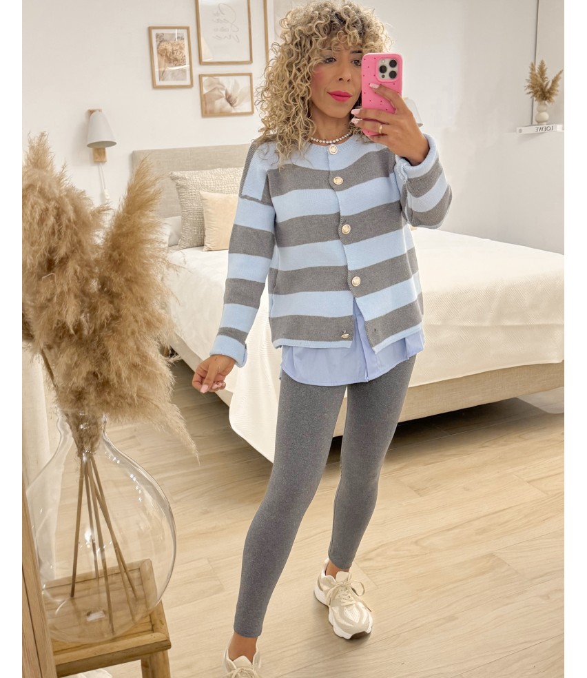 JERSEY/REBECA CELESTE+GRIS