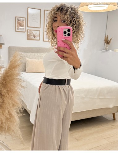 PANTALON PALAZZO RAYITAS