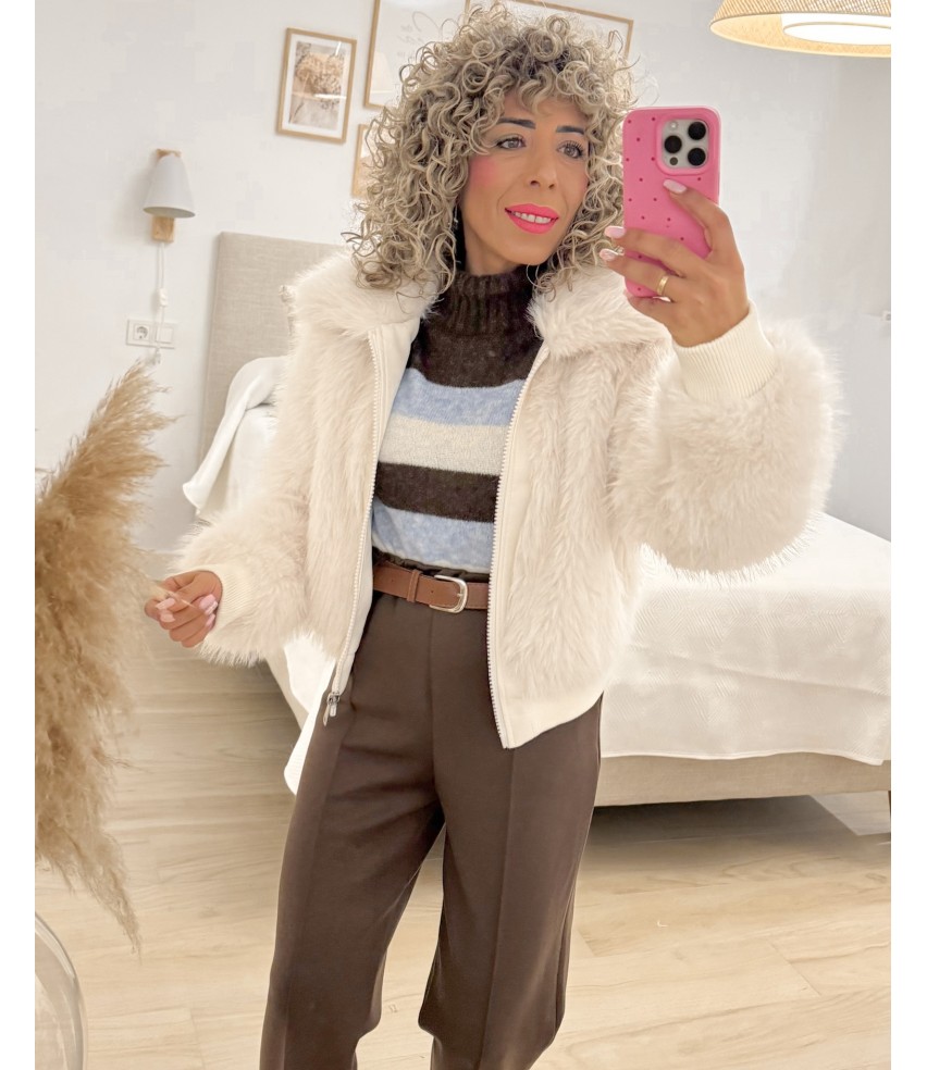 PANTALÓN DEPORTIVO+CINTURÓN CHOCO