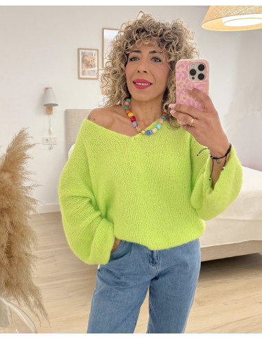 JERSEY PELITO VERDE LIMA