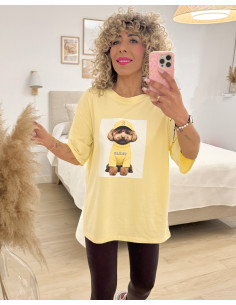 CAMISETA OVERSIZE PERRITO