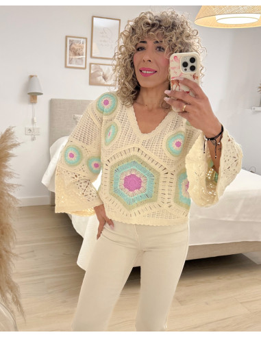 BLUSA CROCHÉT