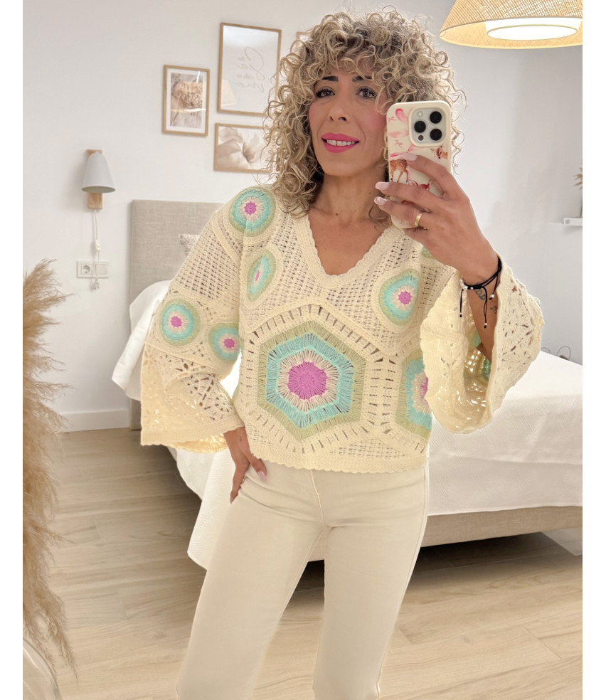 BLUSA CROCHÉT