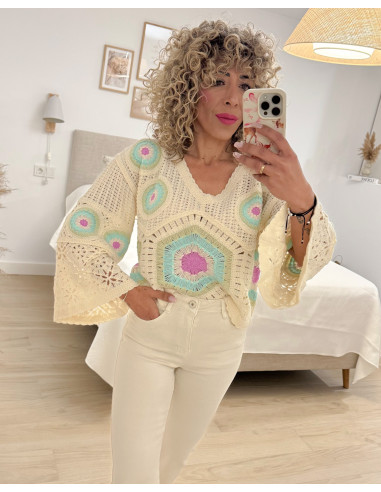 BLUSA CROCHÉT
