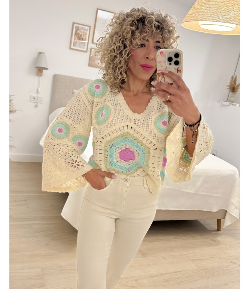 BLUSA CROCHÉT