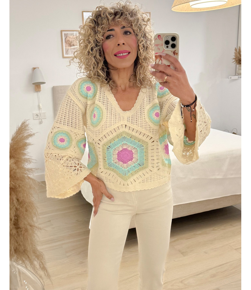 BLUSA CROCHÉT