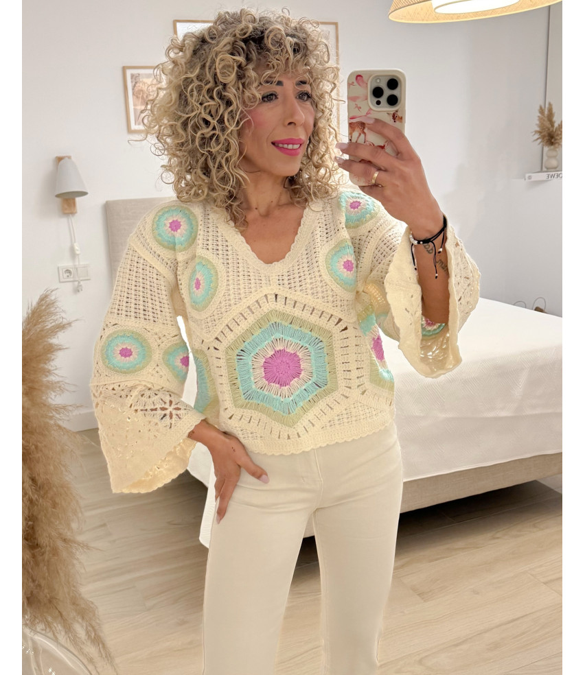 BLUSA CROCHÉT