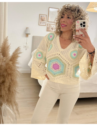 BLUSA CROCHÉT