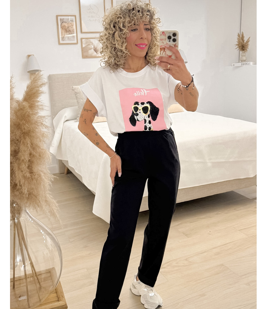 CAMISETA PERRITO HELLO