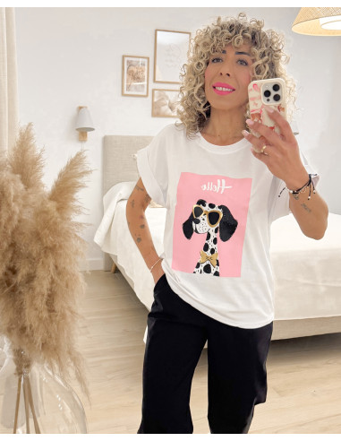 CAMISETA PERRITO HELLO