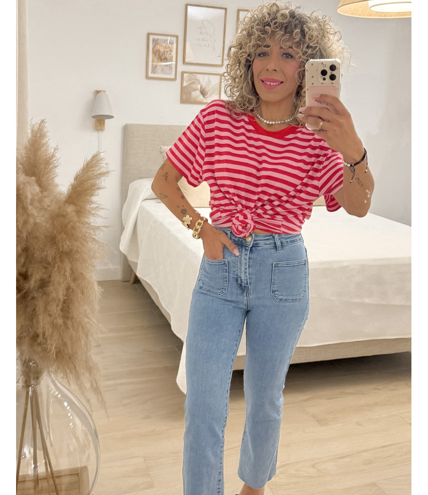 CAMISETA RAYAS COLORES