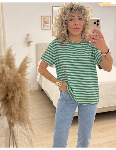 CAMISETA RAYAS COLORES