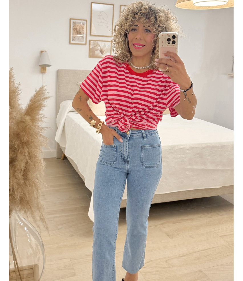 VAQUEROS FLARED DESFLECADO