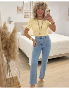 VAQUEROS FLARED DESFLECADO