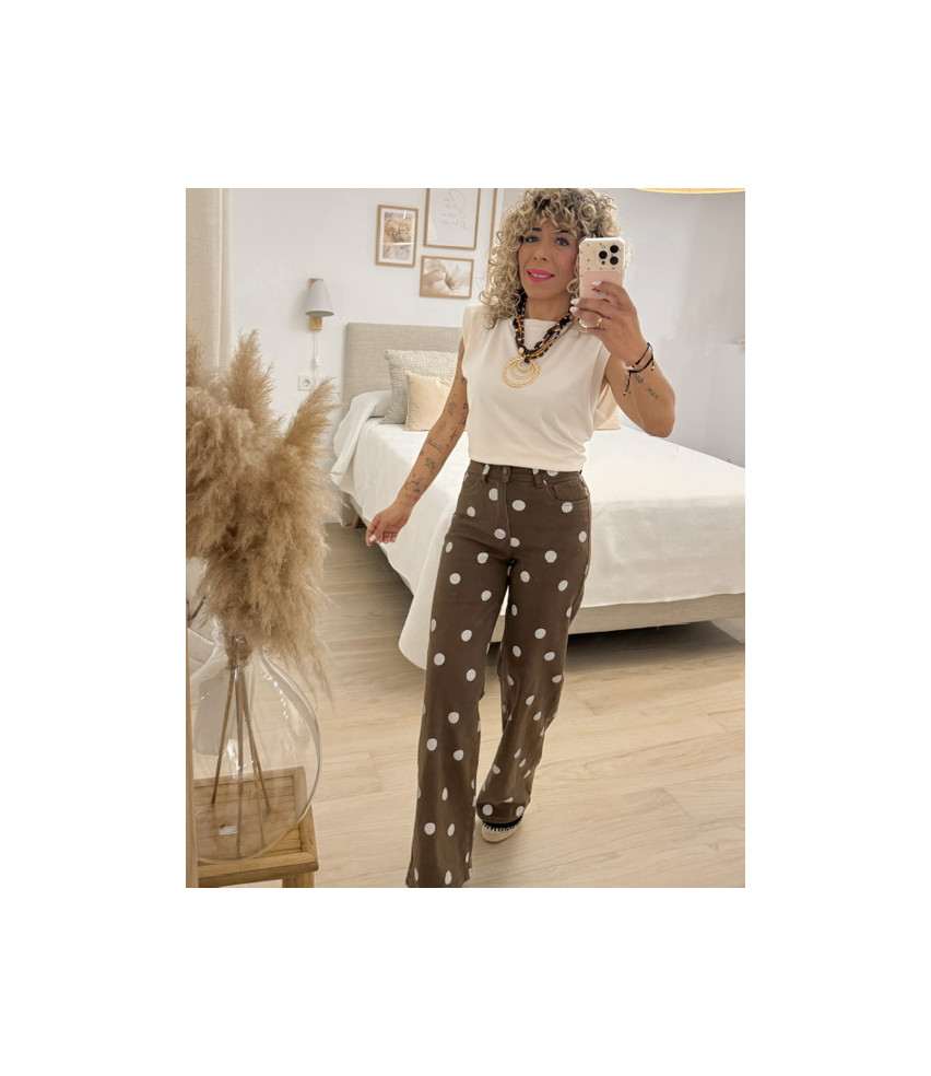 VAQUERO LUNARES MARRÓN