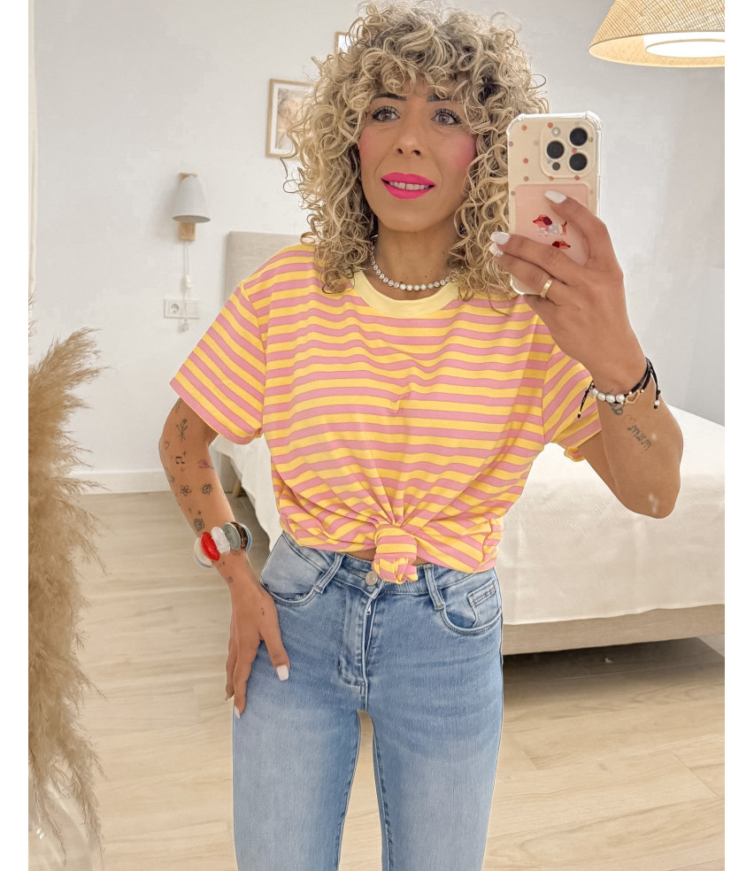 CAMISETA RAYAS COLORES