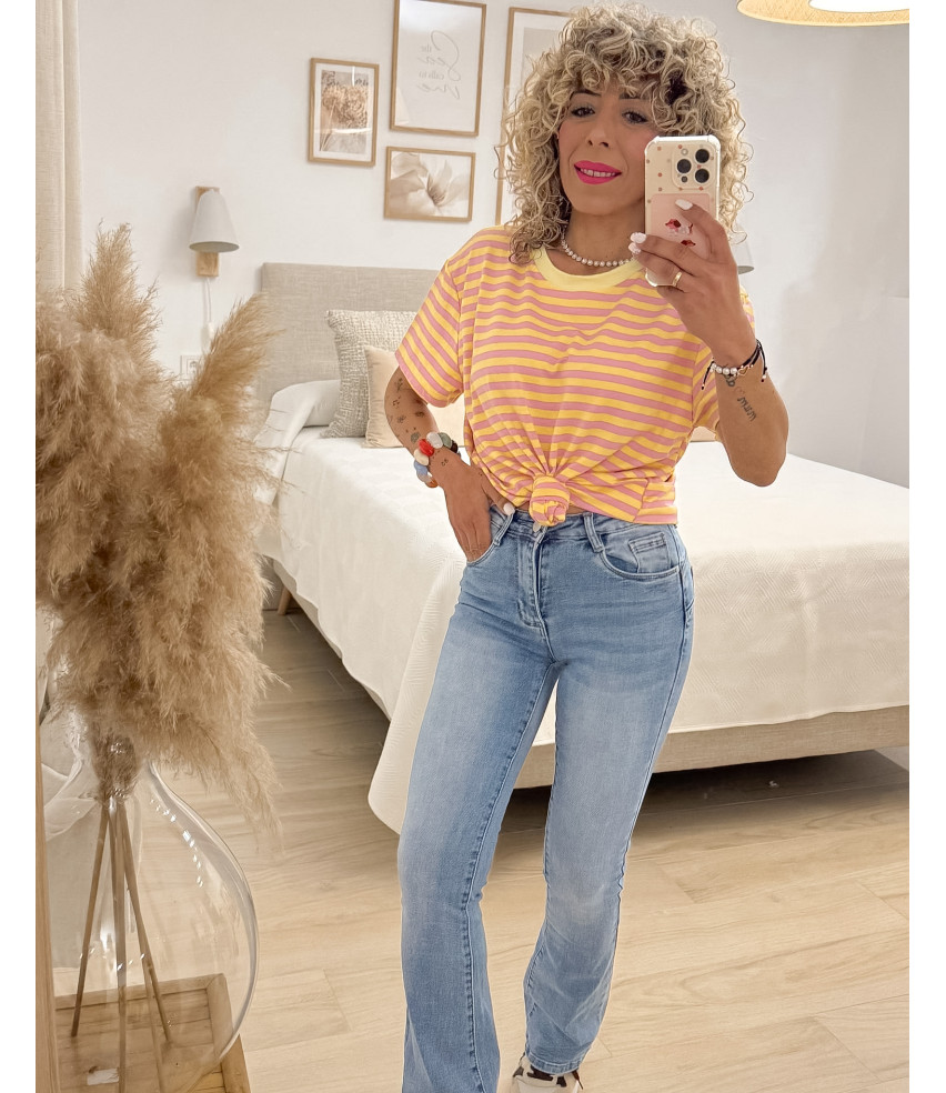 CAMISETA RAYAS COLORES