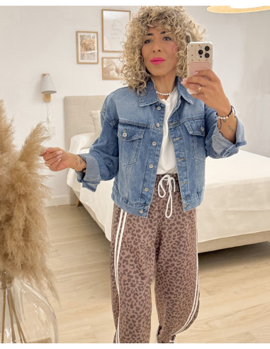 CAZADORA VAQUERA OVERSIZE