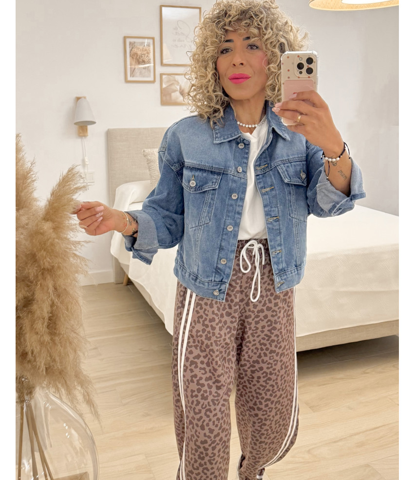 CAZADORA VAQUERA OVERSIZE