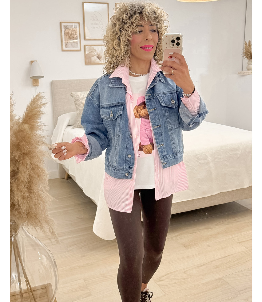 CAZADORA VAQUERA OVERSIZE