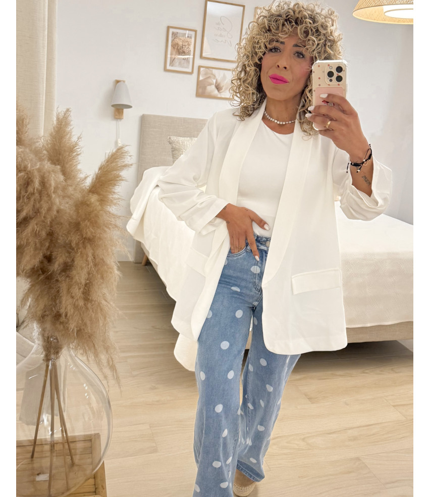 VAQUEROS LUNARES BLANCO