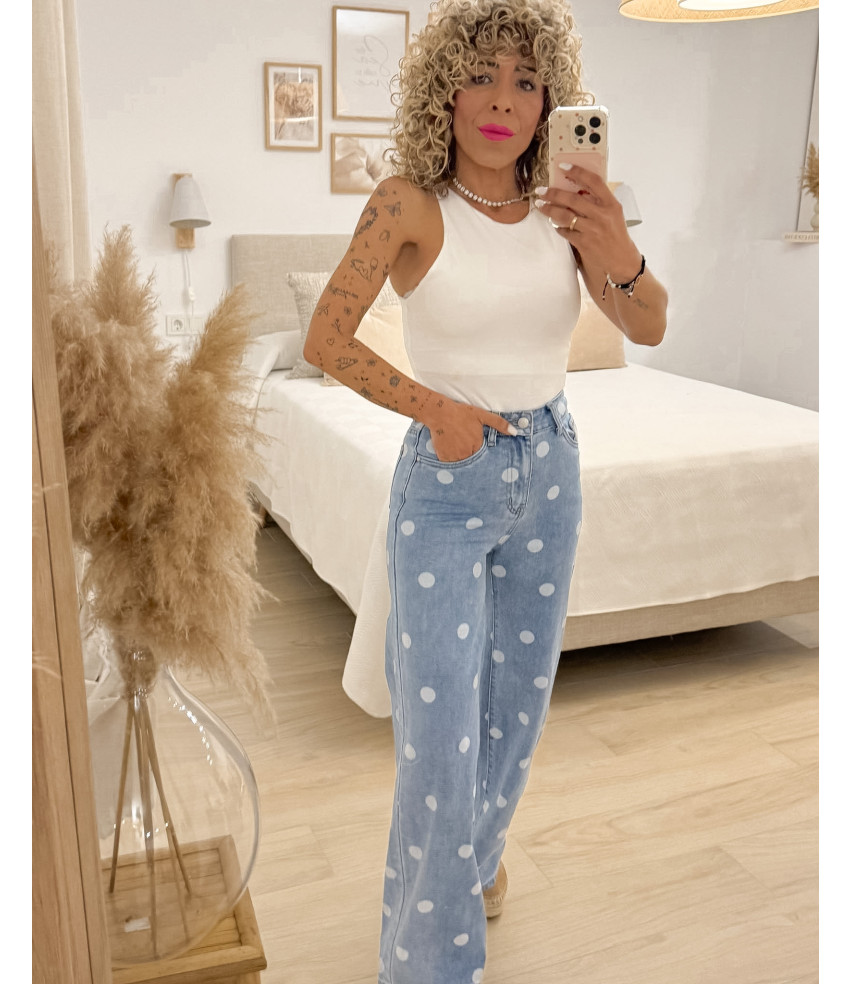 VAQUEROS LUNARES BLANCO