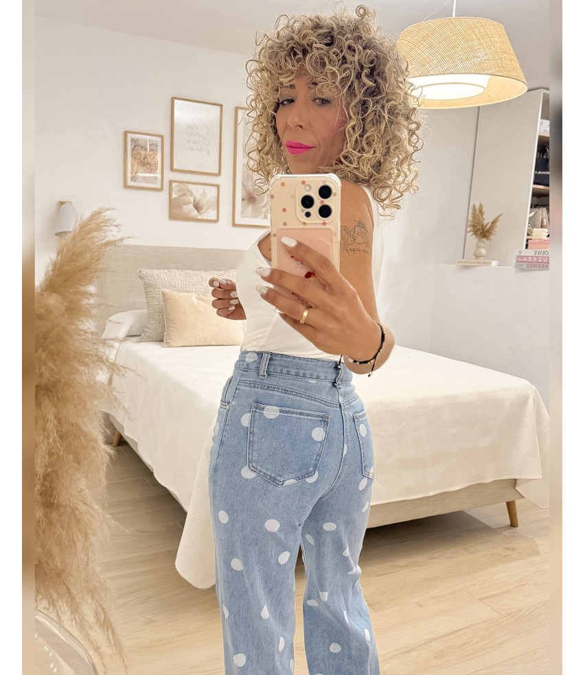 VAQUEROS LUNARES BLANCO