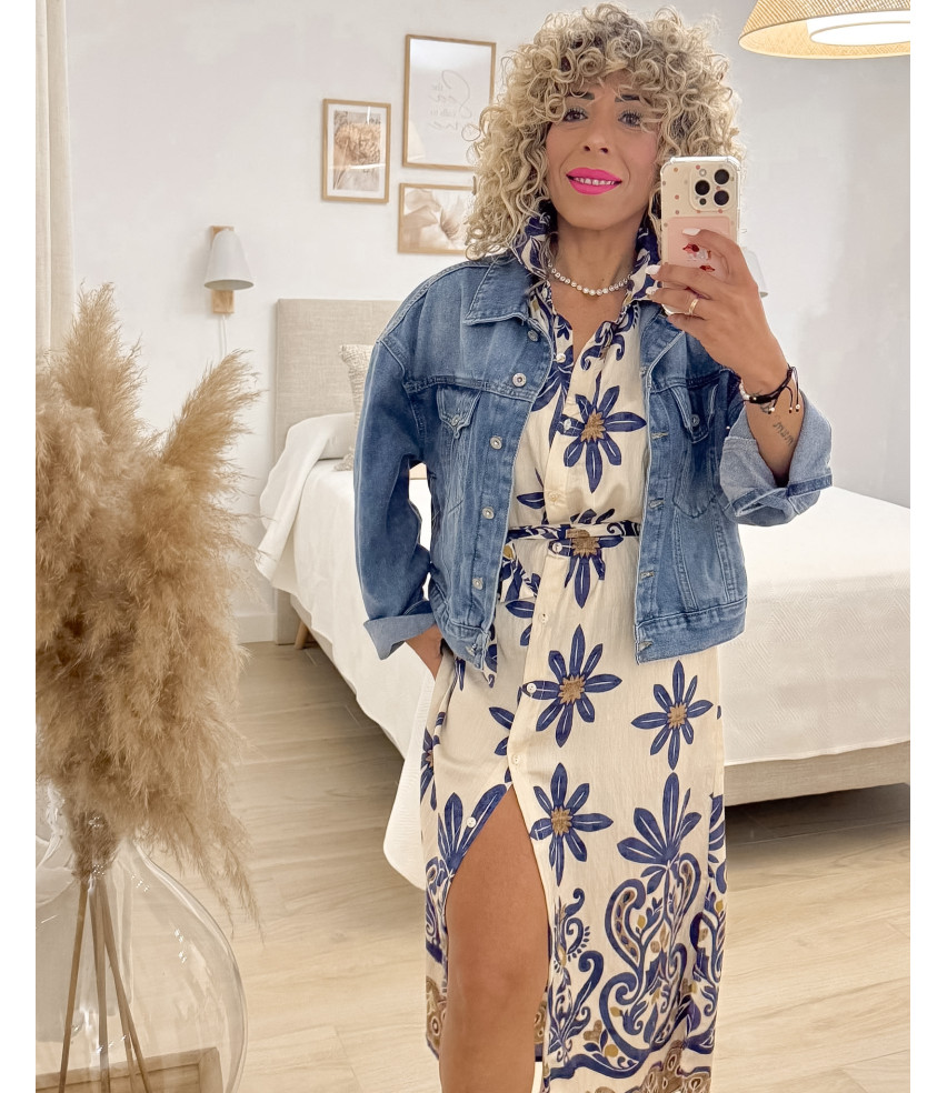 VESTIDO CAMISERO ABOTONADO