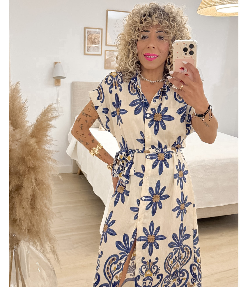 VESTIDO CAMISERO ABOTONADO