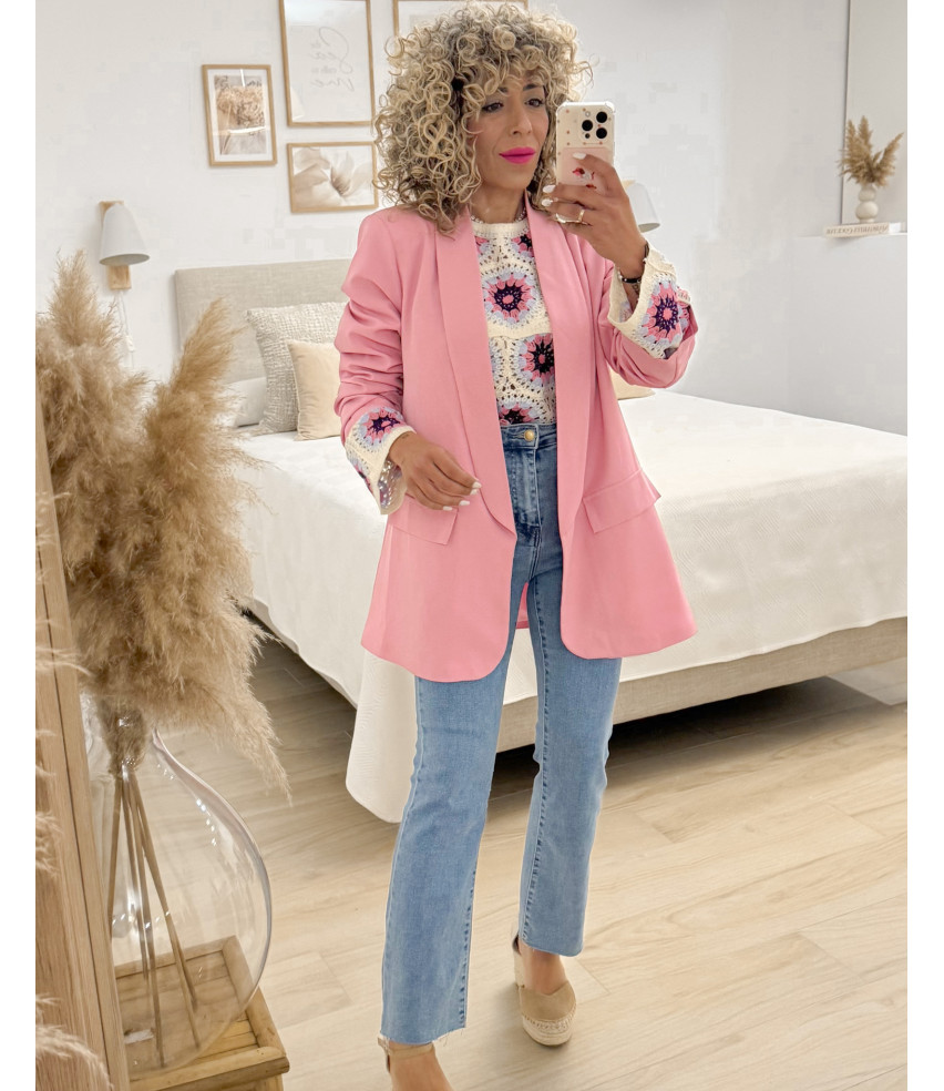 BLUSA CROCHÉT COLORES