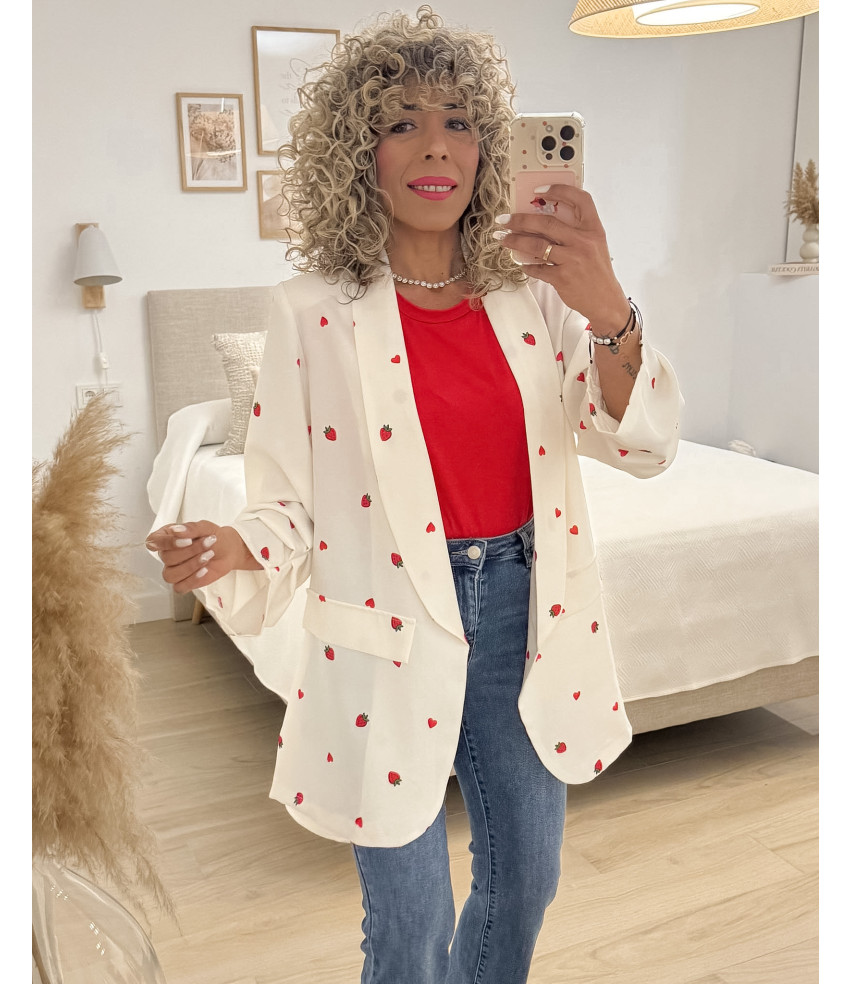 BLAZER FRESA+CORAZON