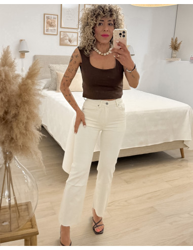 VAQUEROS FLARED BEIG