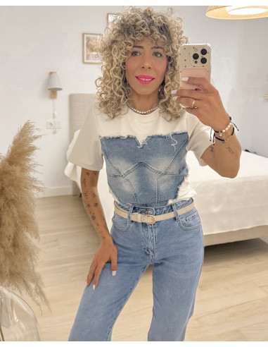 CAMISETA JEANS