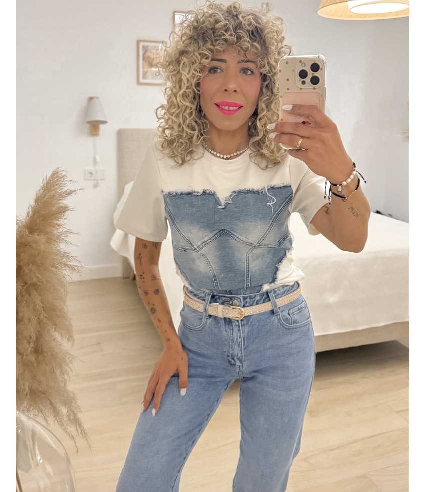CAMISETA JEANS