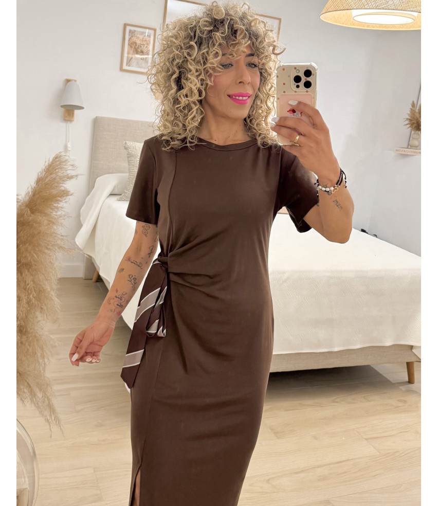 VESTIDO LAZADA PAÑUELO