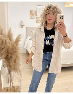 CAMISETA LETRAS JEANS 2