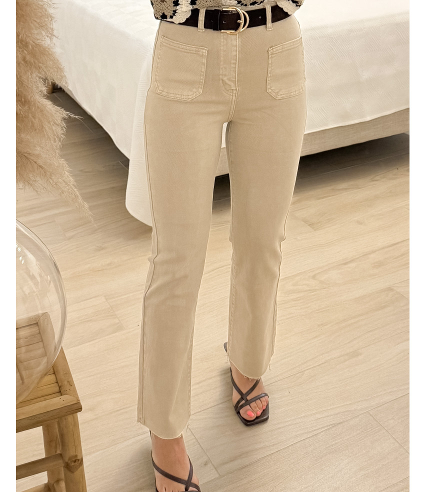 VAQUEROS FLARED CAMEL