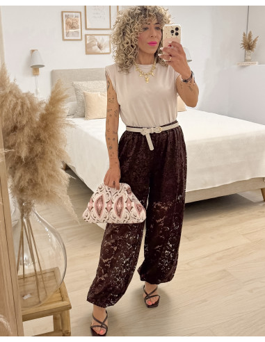 CAMISETA HOMBRERA VISCOSA