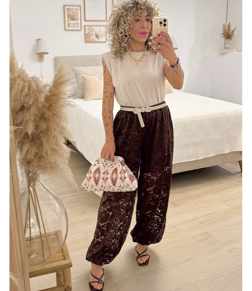 CAMISETA HOMBRERA VISCOSA