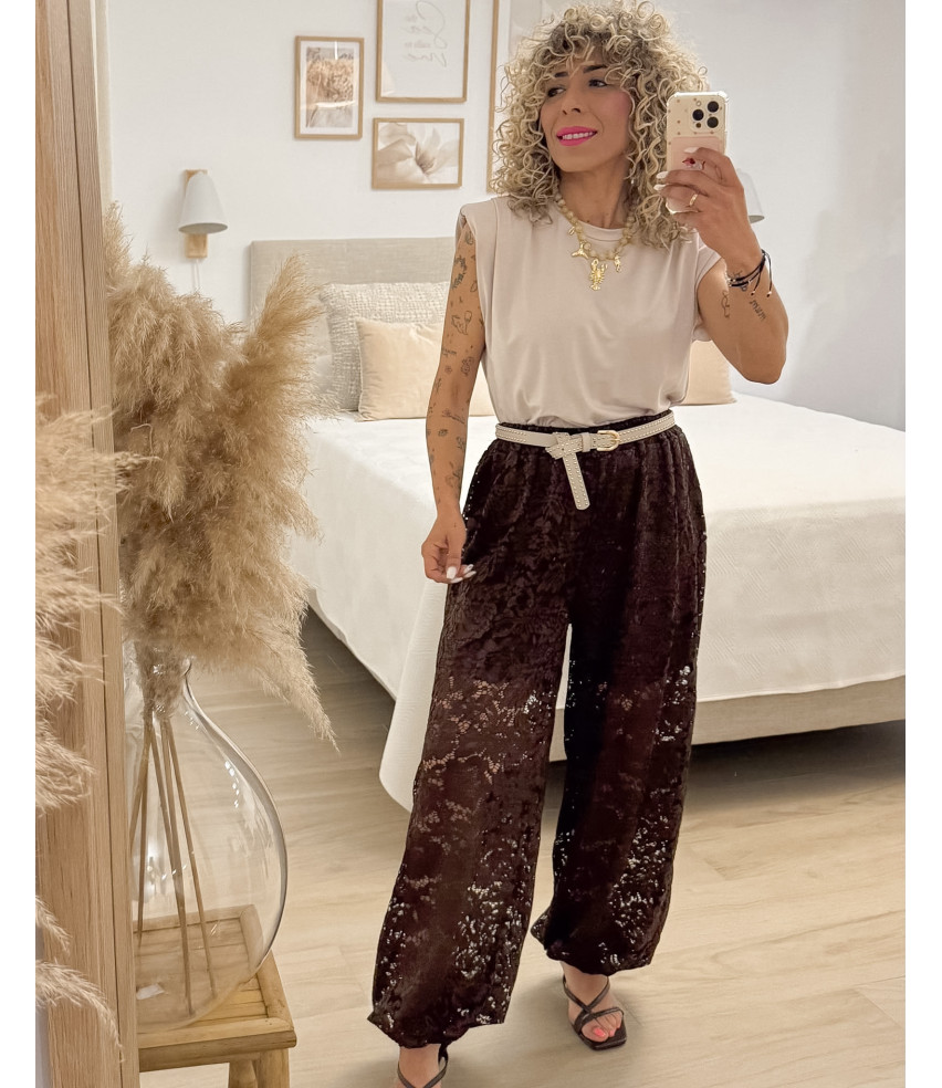 CAMISETA HOMBRERA VISCOSA