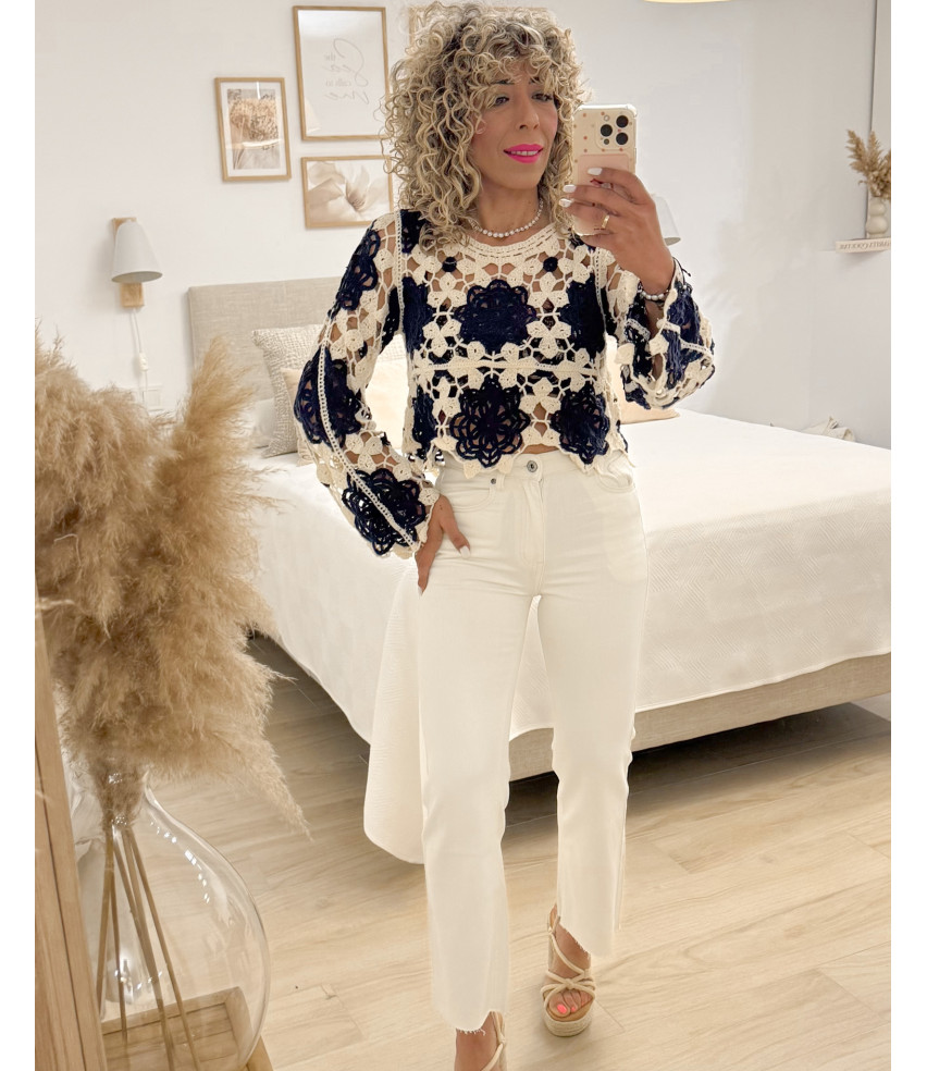 BLUSA CROCHÉT