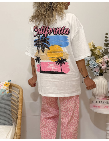 CAMISETA OVERSIZE CALIFORNIA
