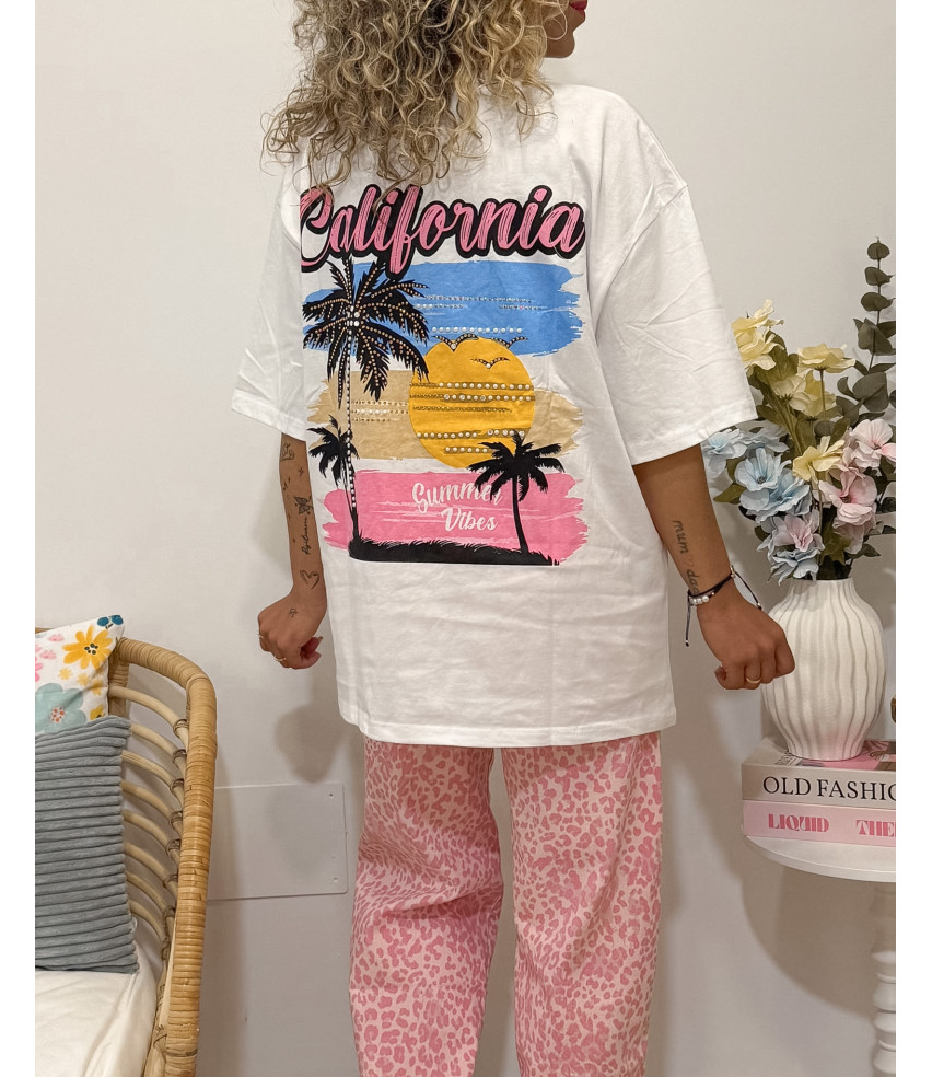 CAMISETA OVERSIZE CALIFORNIA