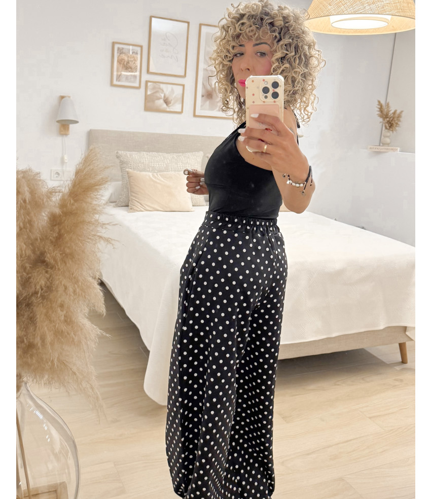 PANTALÓN PLIEGUES LUNARITOS