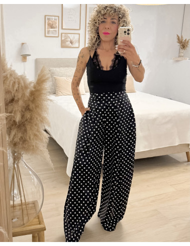 PANTALÓN PLIEGUES LUNARITOS